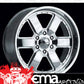 Center Line CE209-2856-555 Tomcat 20' x 8.5" Wheel - Hi-Polish Mirror Finish 5x5.5" Bolt Circle for Early Model Dodge Ford Truck 5" Backspace