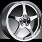 Center Line CE347-8708-545 Storm 18" x 7" Wheel - Hi-Polish Mirror Finish 5x4.5"/114.3mm Ford Bolt Circle 42mm Offset
