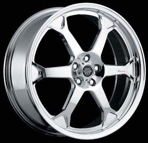 Center Line CE422-8708-545 Rpm Wheel 18" x 7" - Hi-Polish Mirror Finish 5x4.5"/114.3mm Ford Bolt Circle 42mm Offset