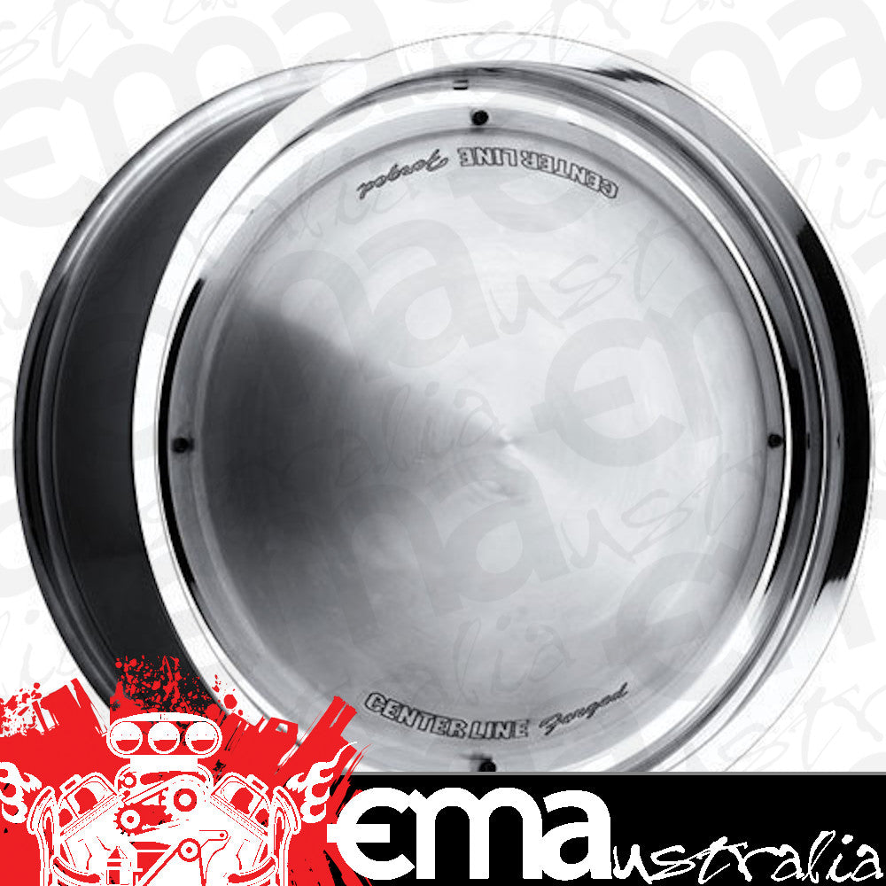 Center Line CE503-8806-545 Aerolite Wheel 18" x 8" - Satin Center Polished Outer 5x4.5" Ford Bolt Circle 5.4" Backspace