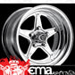 Center Line CE721-5103-545 Qualifier Wheel 15" x 10" - Hi-Polish Mirror Finish 5 x 4.5" Bolt Circle w/ 3-1/2" Backspace
