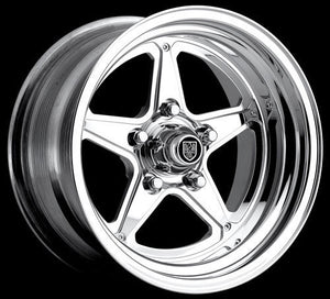 Center Line CE721-5805-545 Qualifier 15" x 8" Wheel 5 x 4.5" Bolt Circle w/ 4-1/2" Backspace