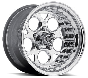 Center Line CE869-58045-545 Convo Rev II 15" x 8" Wheel 5x4.5" Bolt Circle w/ 4-1/2" Backspace