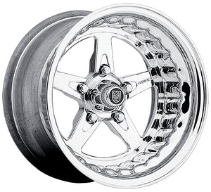 Center Line CE873-5105-545 Convo Banshee 15" x 10" Wheel 5 x 4.5" Bolt Circle w/ 5" Backspace
