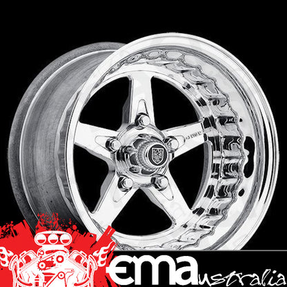 Center Line CE873-5755-547 Convo Banshee Wheel 15 x 7.5" Chev/HQ 5x4.75 5" B/Space