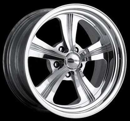 Center Line CE925-7705-547 Soft Tail Wheel 17" x 7" - Hi-Polish Mirror Finish 5x4.75" Chev/Holden HQ Bolt Circle 4.5" Backspace