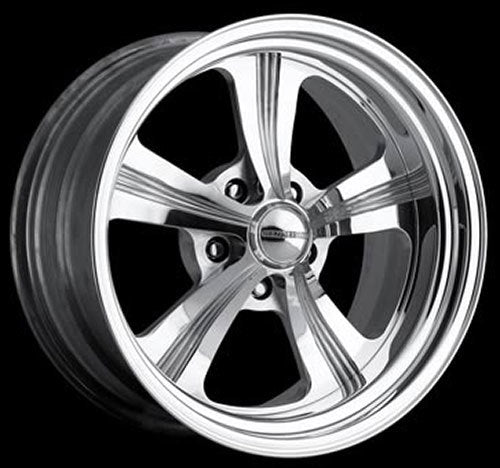 Center Line CE925-7705-547 Soft Tail Wheel 17" x 7" - Hi-Polish Mirror Finish 5x4.75" Chev/Holden HQ Bolt Circle 4.5" Backspace