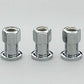 Center Line CEL-5012 3/4" Shank Wheel Nuts Open End 7/16" x 20 Rh Chrome 5 Pack