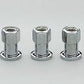 Center Line CEL-5110 1/2" Shank Wheel Nuts Open End 1/2" x 20 Rh Chrome 5 Pack
