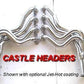 Castle CH-100 Castle 4 Into 1 Extractors Holden Commodore Ve 6.0L Gen Iv & Ls2 V8