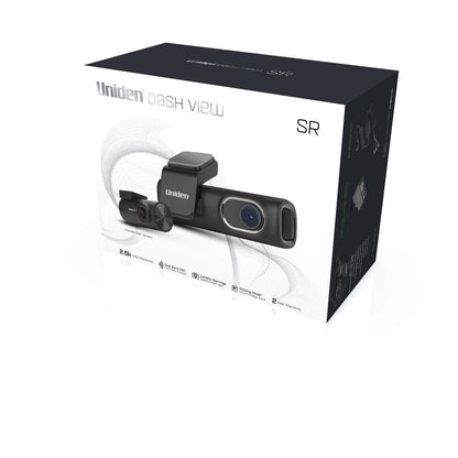 Uniden-DASHVIEW-SR | Uniden Dash Cam 2.5K Front & Rear DASHVIEW SR
