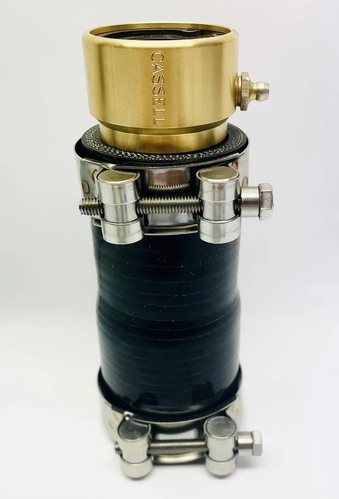 Log Gland 1 1/8" Prop Shaft Seal - Ultimate Gland Kit 1 3/4" Hose & Clamps