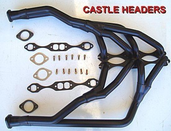 Castle CH-12 Tri-Y Extractors For Torana Lh Lx Uc w/ Chev Small Block V8