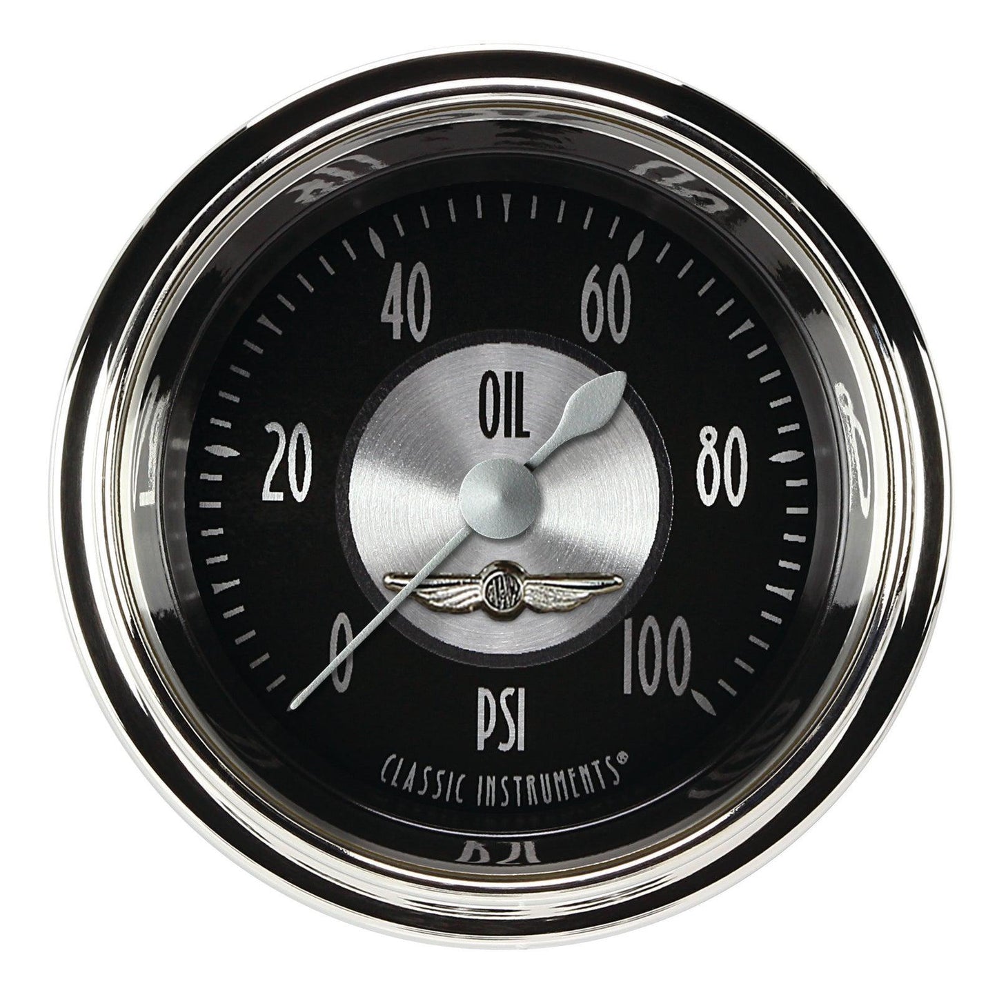Classic Instruments AT181SHC American Tradition 2-1/8" Full Sweep Oil Pressure