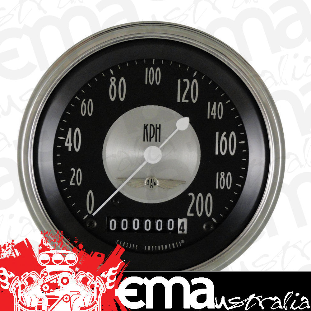 Classic Instruments AT59SHC American Tradition - Speedometer Gauge 3-3/8" (stock KPH)