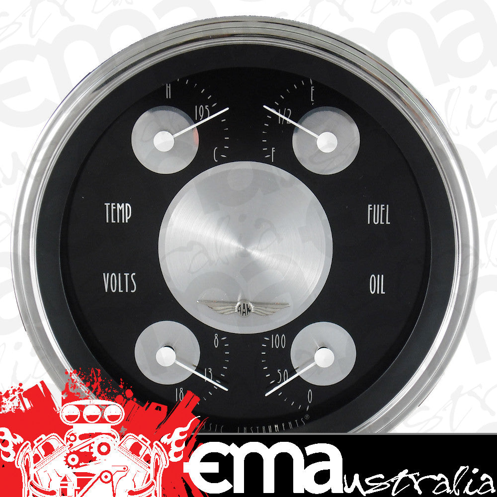 Classic Instruments AT75SLC American Tradition - Quad Gauge 4-5/8" (240-33 OHM)