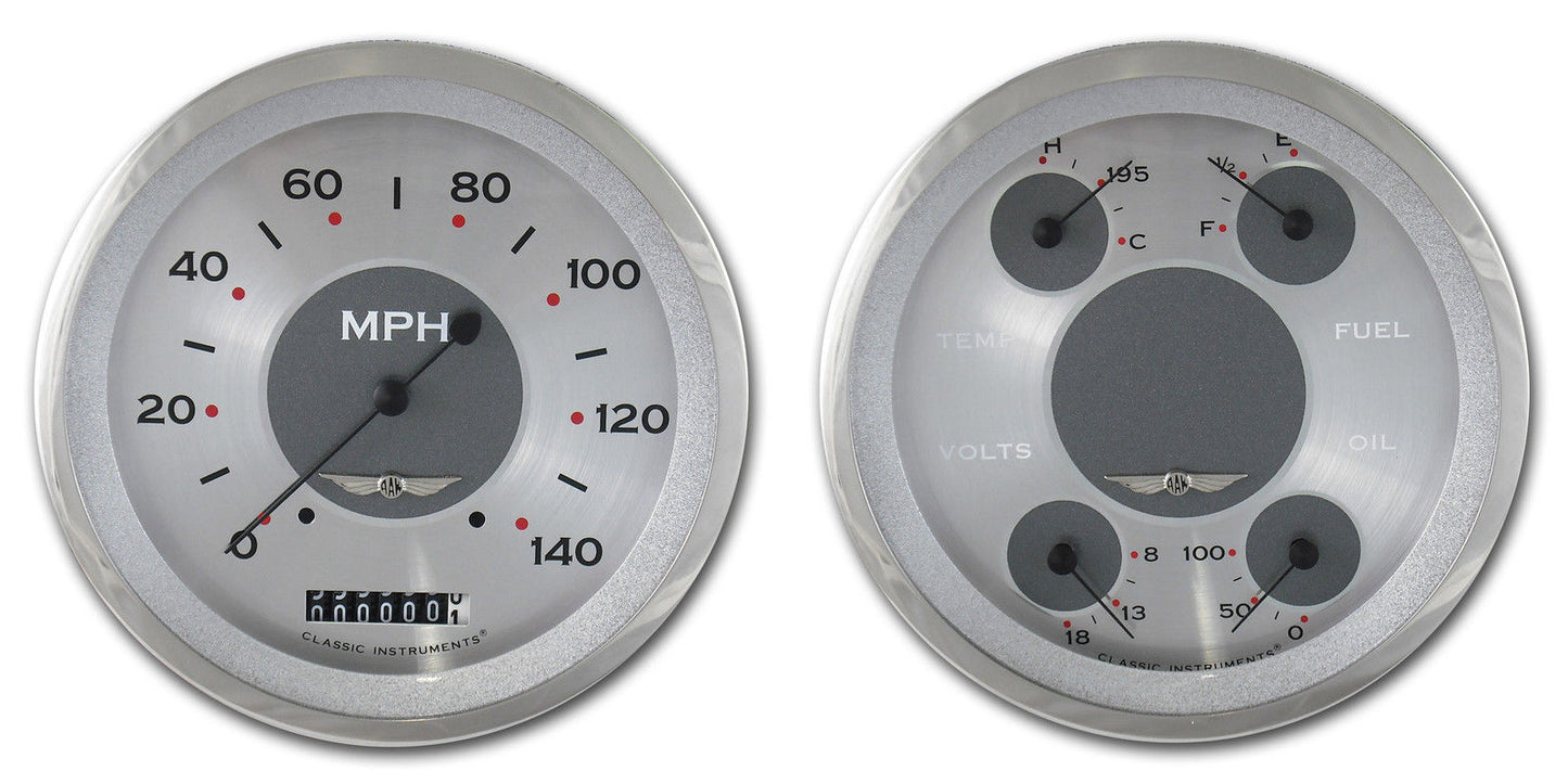 Classic Instruments AW52SRC All American 4 - 5/8" Speedo & Quad