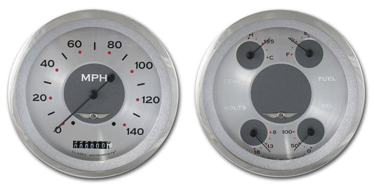 Classic Instruments AW52SRC All American 4 - 5/8" Speedo & Quad