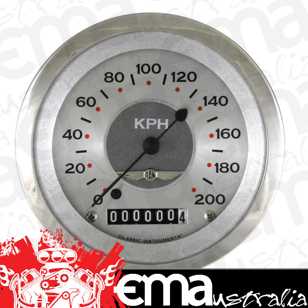 Classic Instruments AW59SRC All American - Speedometer Gauge 3-3/8" (stock KPH)