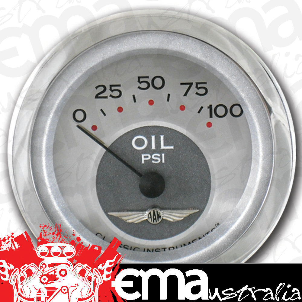 Classic Instruments AW81SRC All American - Oil Pressure Gauge 2-1/8"
