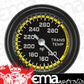 Classic Instruments AX127YBLF Autocross Yellow - Transmission Temp Gauge Full Sweep 2-1/8"