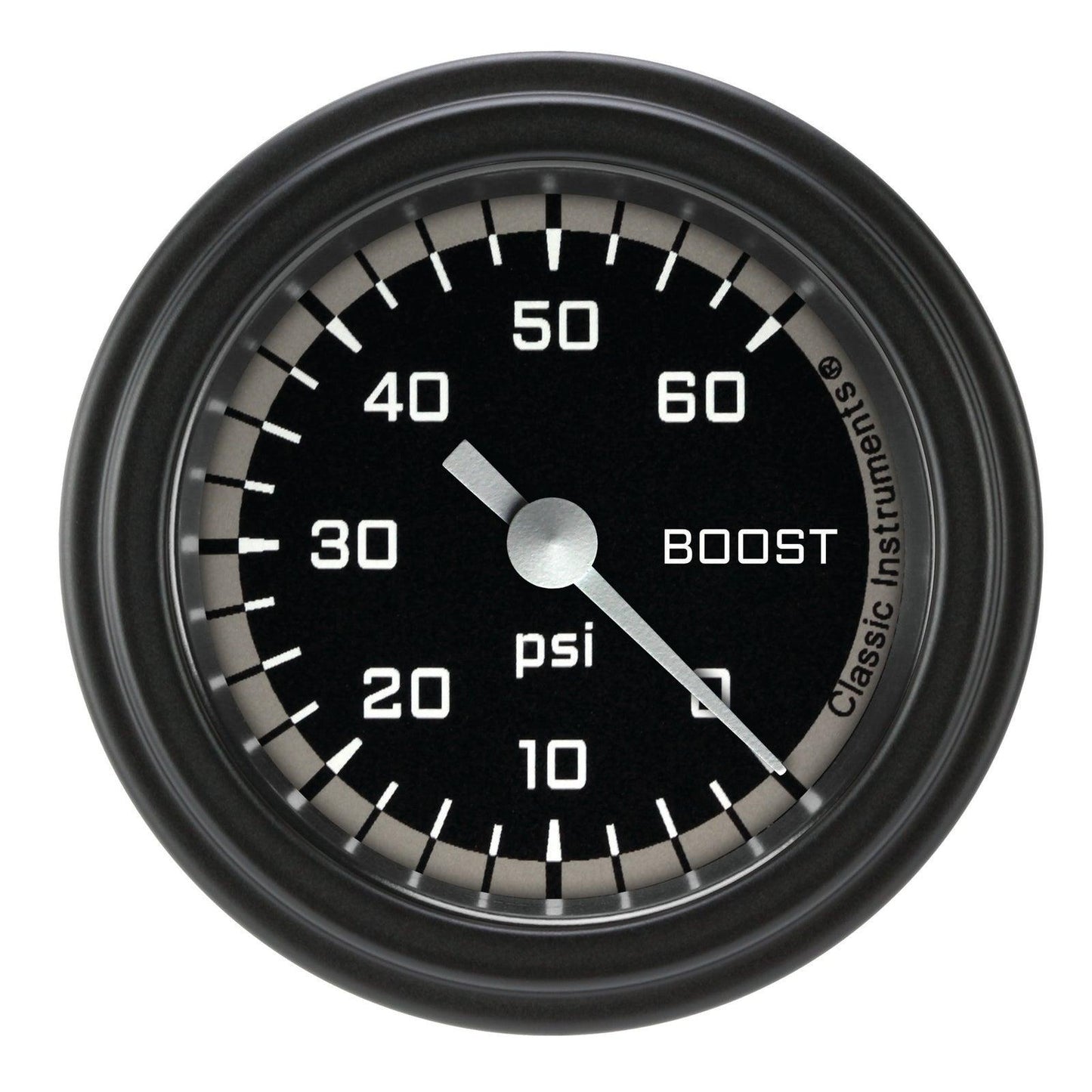 Classic Instruments AX143GBLF Autocross Grey w/ Black Bezel 2-1/8" Full Sweep