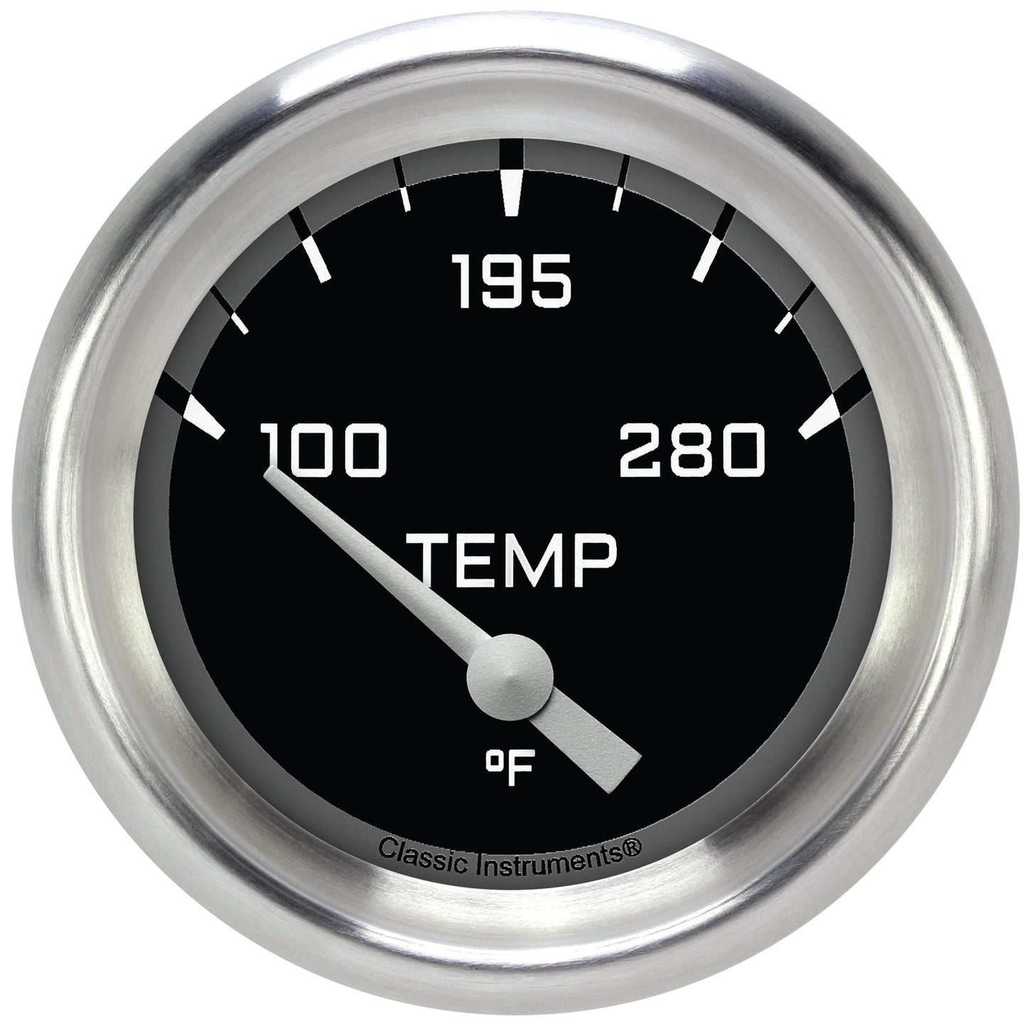 Classic Instruments AX226GAPF Autocross Grey w/ Aluminum Performance Bezel 2