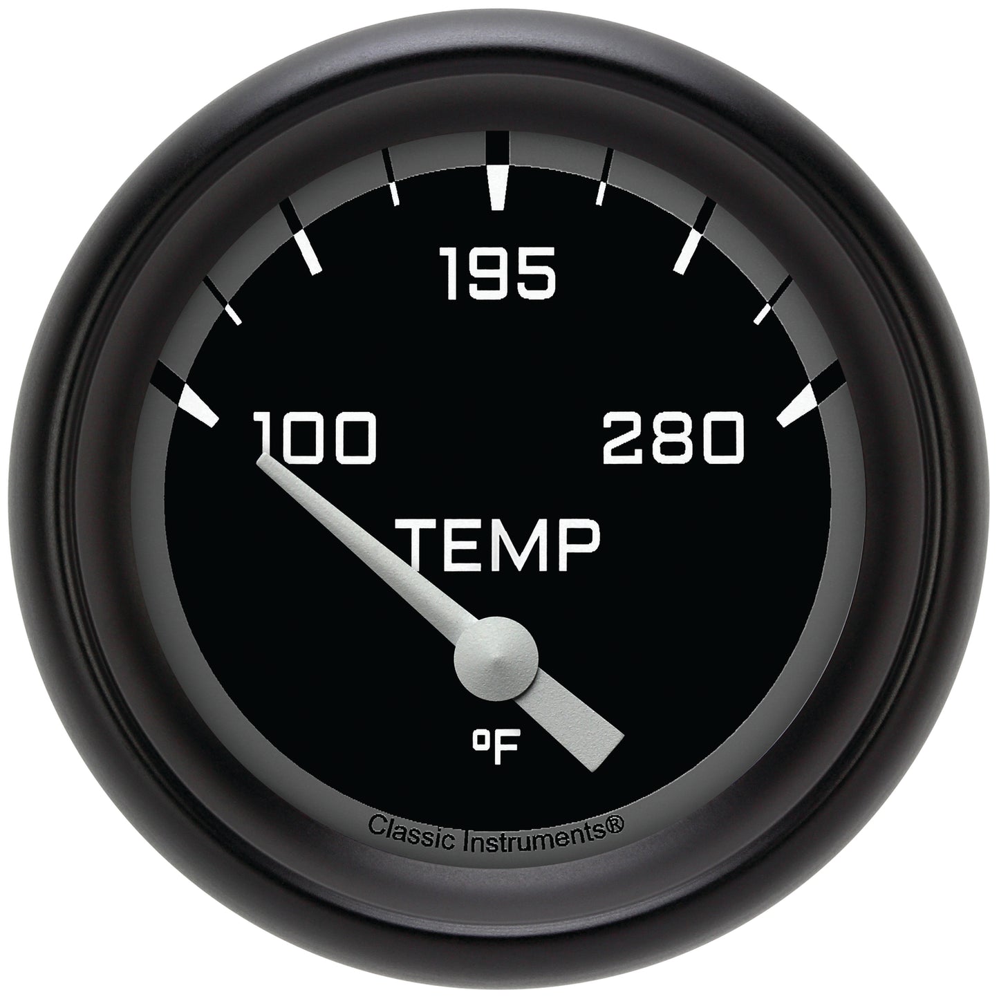 Classic Instruments AX226GBPF Autocross Grey w/ Black Performance Bezel 2 5/8