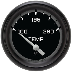 Classic Instruments AX226GBPF Autocross Grey w/ Black Performance Bezel 2 5/8