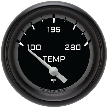 Classic Instruments AX226GBPF Autocross Grey w/ Black Performance Bezel 2 5/8