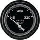 Classic Instruments AX227GBLF Autocross Grey w/ Black Bezel 2 5/8" Trans Temp