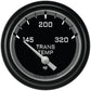 Classic Instruments AX227GBLF Autocross Grey w/ Black Bezel 2 5/8" Trans Temp