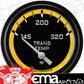 Classic Instruments AX227YBLF Autocross Yellow w/ Black Bezel 2 5/8" Trans Te