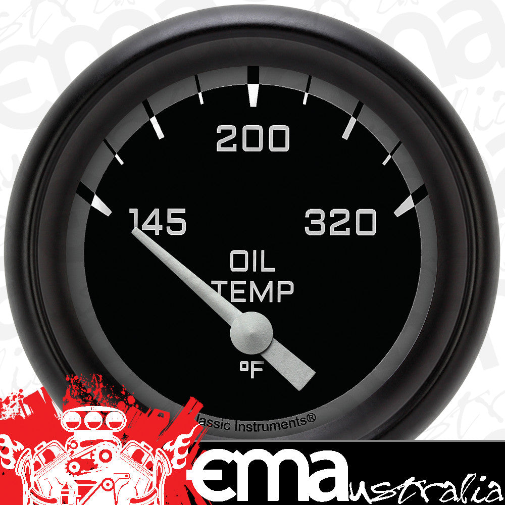 Classic Instruments AX228GBPF Autocross Grey w/ Black Performance Bezel 2 5/8