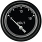 Classic Instruments AX230GBLF Autocross Grey w/ Black Bezel 2 5/8" Volt, Shor