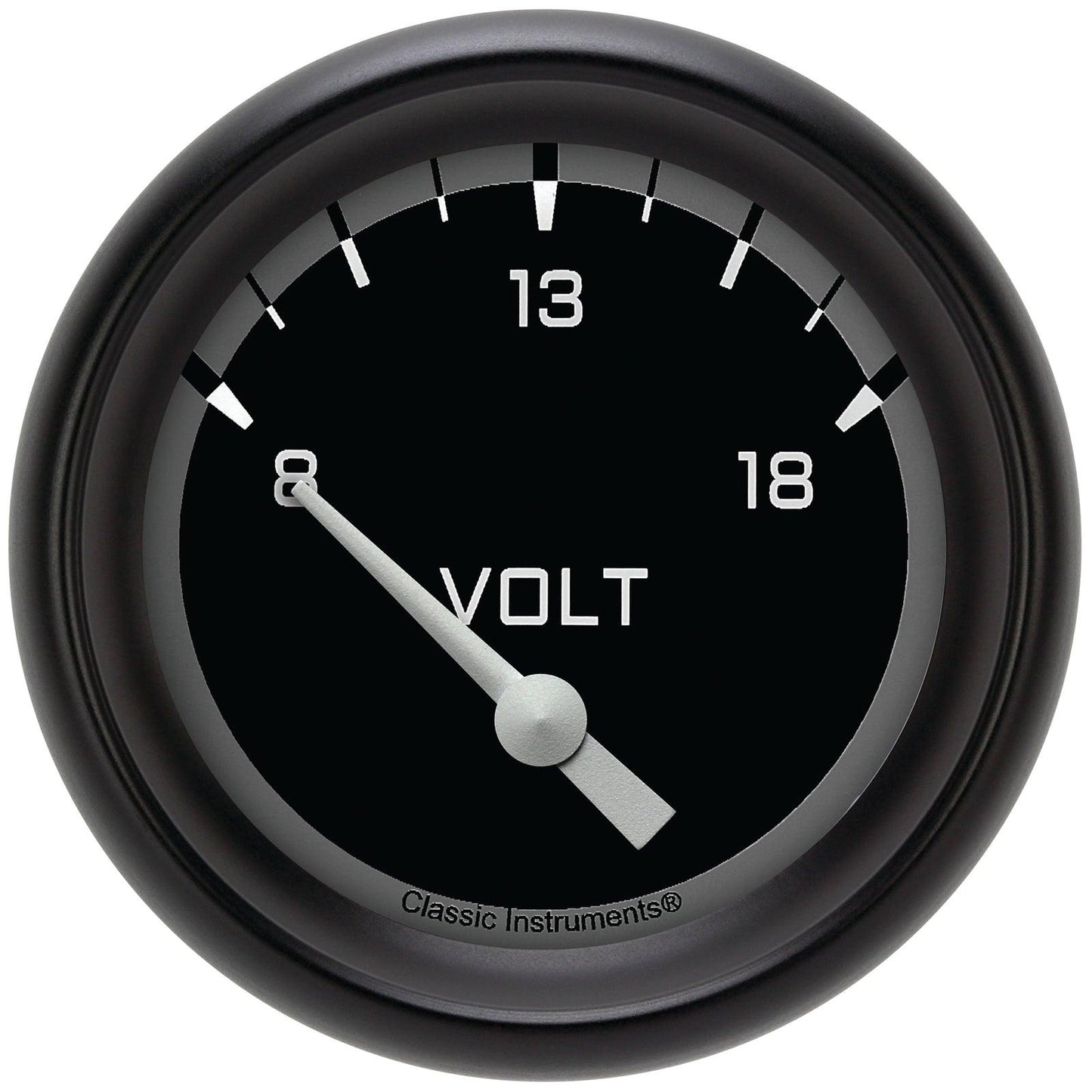 Classic Instruments AX230GBPF Autocross Grey w/ Black Performance Bezel 2 5/8
