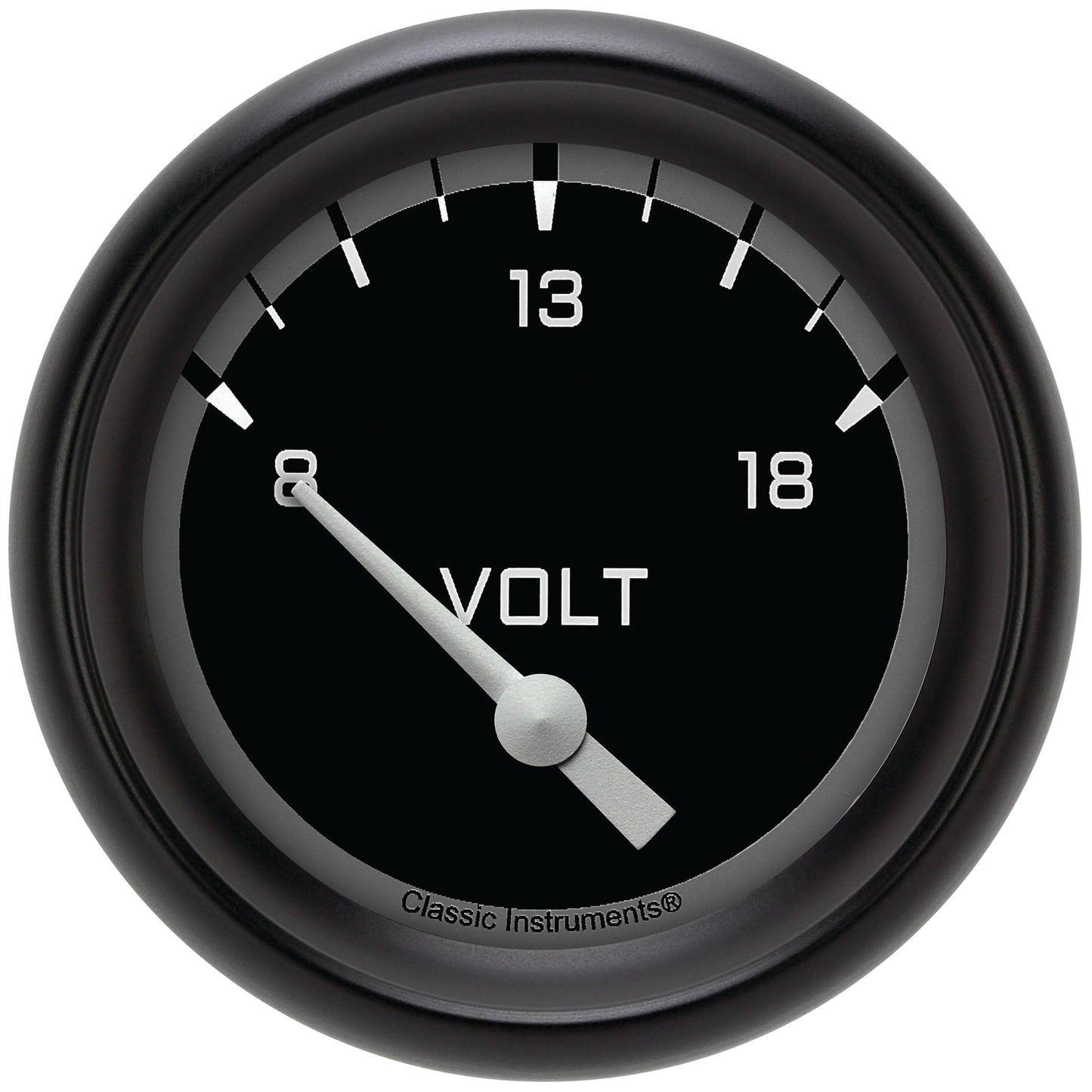 Classic Instruments AX230GBPF Autocross Grey w/ Black Performance Bezel 2 5/8