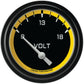 Classic Instruments AX230YBLF Autocross Yellow w/ Black Bezel 2 5/8" Volt, Sh