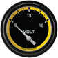 Classic Instruments AX230YBLF Autocross Yellow w/ Black Bezel 2 5/8" Volt, Sh
