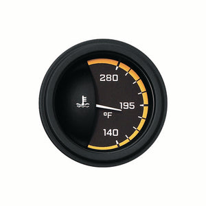Classic Instruments AX26YBLF Autocross Yellow - Water Temp Gauge 2-1/6"