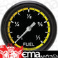 Classic Instruments AX309YBPF Autocross Yellow 2 5/8" Fuel Gauge