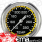 Classic Instruments AX326YAPF Autocross Yellow - Water Temp Gauge Full Sweep 2-5/8"