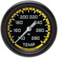 Classic Instruments AX326YBPF Autocross Yellow - Water Temp Gauge Full Sweep 2-5/8"