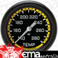 Classic Instruments AX326YBPF Autocross Yellow - Water Temp Gauge Full Sweep 2-5/8"