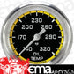Classic Instruments AX328YAPF Autocross Yellow 2 5/8" Oil Temperature Gauge