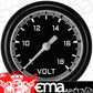 Classic Instruments AX330GBLF Autocross Gray 2 5/8" Voltage Gauge
