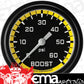 Classic Instruments AX343YBLF Autocross Yellow 2 5/8" Boost Gauge, 60 psi