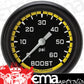 Classic Instruments AX343YBPF Autocross Yellow 2 5/8" Boost Gauge, 60 psi