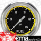 Classic Instruments AX345YAPF Autocross Yellow 2 5/8" Fuel Pressure Gauge, 15