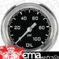 Classic Instruments AX381GAPF Autocross Gray 2 5/8" Oil Pressure Gauge